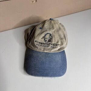 Ouray Hat Cap Strap Back Mens One Size Beige Blue Frequent Flier Perdido Key